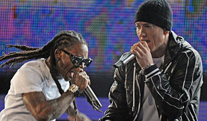 Lil Wayne и Eminem на Грэмми в 2010