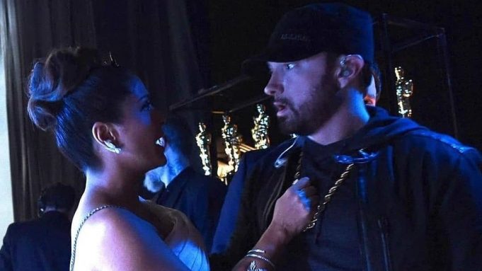 Сальма Хаек вместе с Эмом