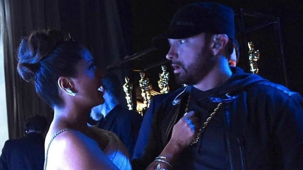 Сальма Хаек вместе с Эмом