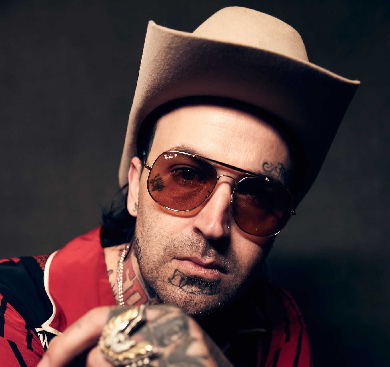 AUSTIN, TX - MARCH 10: Yelawolf of the film 'The Peanut Butter Falcon' poses for a portrait at the 2019 SXSW Film Festival Portrait Studio on March 10, 2019 in Austin, Texas. (Photo by Robby Klein/Contour by Getty Images)