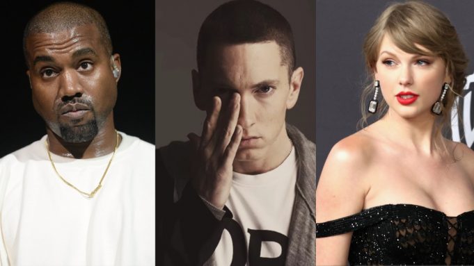 Канье, Эминем, Свифт