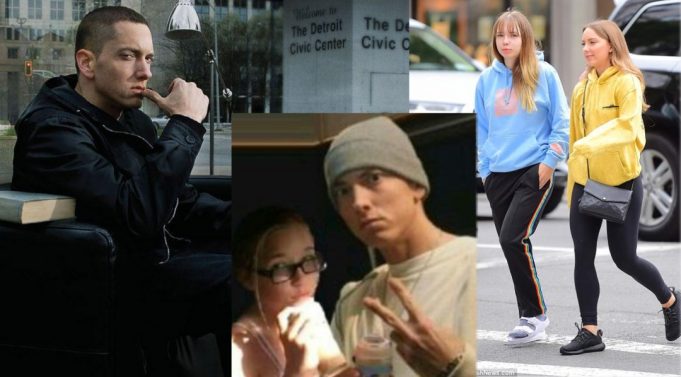 Коллаж с Эминемом и Уитни Хейли