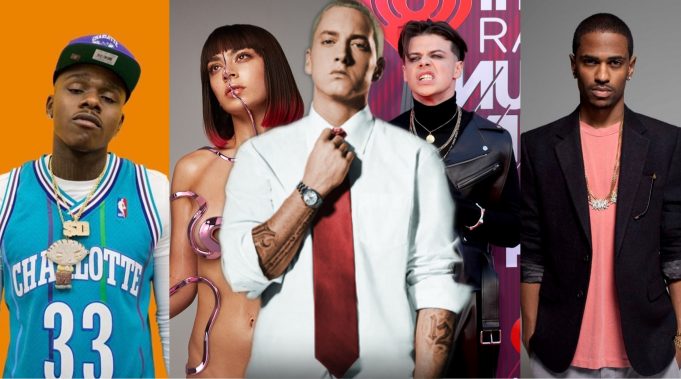 Смотрите, как артисты делают отсылки к Эминему, рассказывая о своих треках