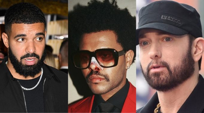 Дрейк, The Weeknd и Эминем