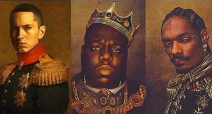 Королевские особы: Эминем, Бигги и Снуп