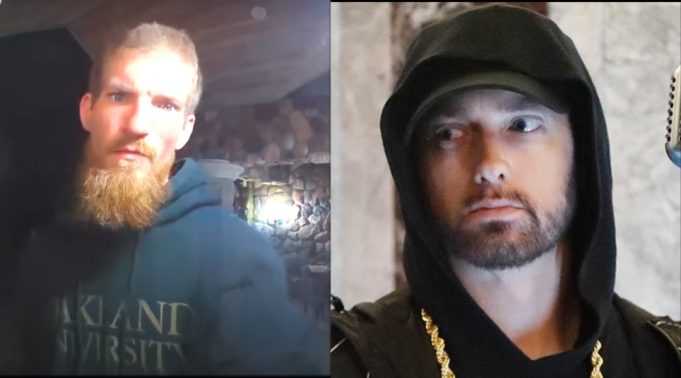 К Эминему вторглись в дом