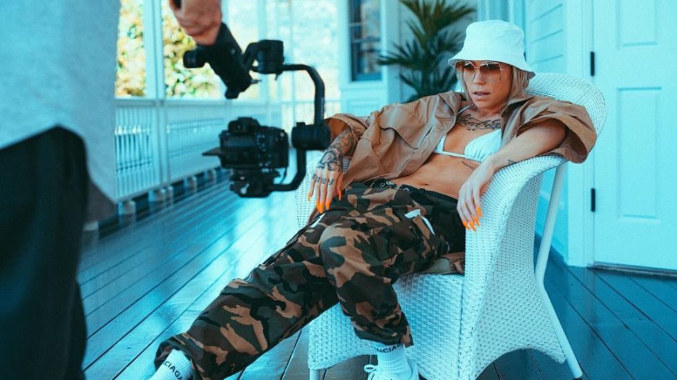 Съемки клипа Скайлар Грей «Sunscreen»