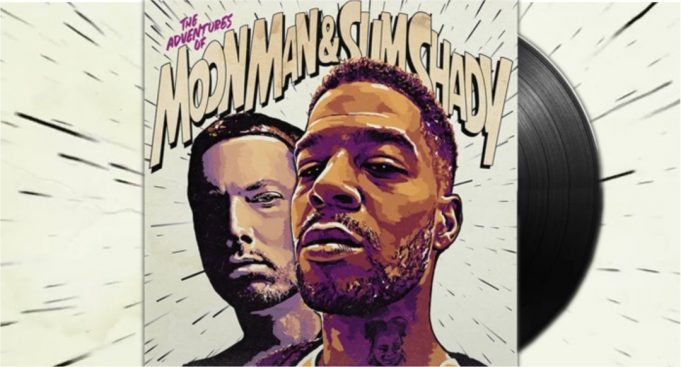 Трек Кида Кади и Эминема "The Adventures Of Moon Man & Slim Shady" доступен на виниле и кассетах