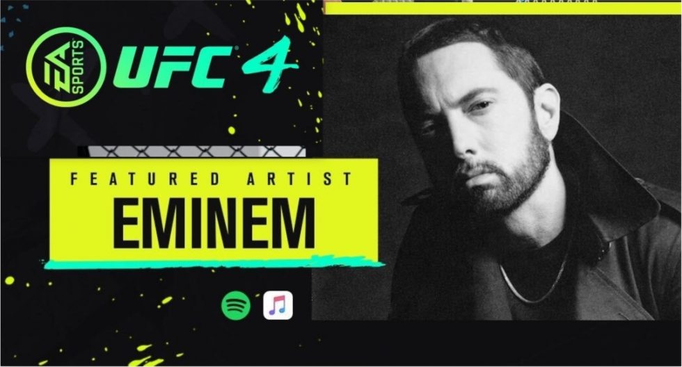 Эминем появился на официальном саундтреке UFC 4