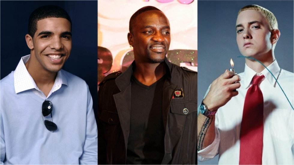 Дрейк, Эйкон, Эминем