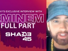Эминем о предстоящем шоу на Супербоуле: «Я просто надеюсь, что мы не забудем наши тексты и не облажаемся». Смотрите полное интервью