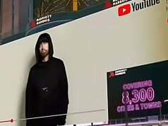 Рекламные щиты Эминема появляются по всему миру