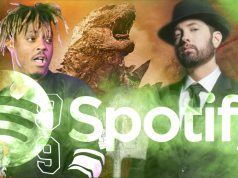 Трек Эминема «Godzilla» перешагнул 1,5 миллиарда стримов на Spotify