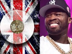Трек 50 Cent «21 Questions» стал дважды платиновым в Великобритании
