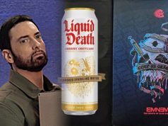 Эминем объединяется с Liquid Death для выпуска безумно ограниченной коллекции напитков