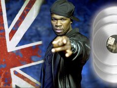 50 Cent — «P.I.M.P.» получил 2х-кратный платиновый статус в Великобритании