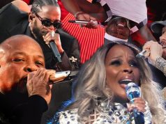 Dr. Dre, Eminem, Snoop Dogg, Mary J. Blige, Kendrick Lamar и 50 Cent лидируют по просмотрам шоу в перерыве матчей NFL