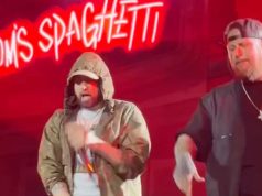 Eminem присоединился на сцене к Jelly Roll в Детройте, во время разогрева перед концертом Post Malone