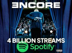 Eminem — «Encore» превысил 4 миллиарда стримов на Spotify
