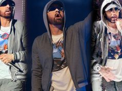 Эминем появился на сцене Little Caesars Arena в Детройте