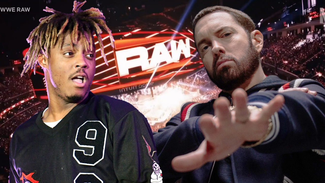 Juice-WRLD-Eminem-WWE-RAW