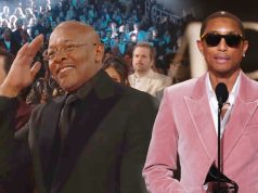 Pharrell поблагодарил Dr. Dre, получая почётную награду «Грэмми»