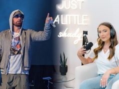 Как Эминем удивил корпоративную публику Rocket Mortgage и подругу Хейли